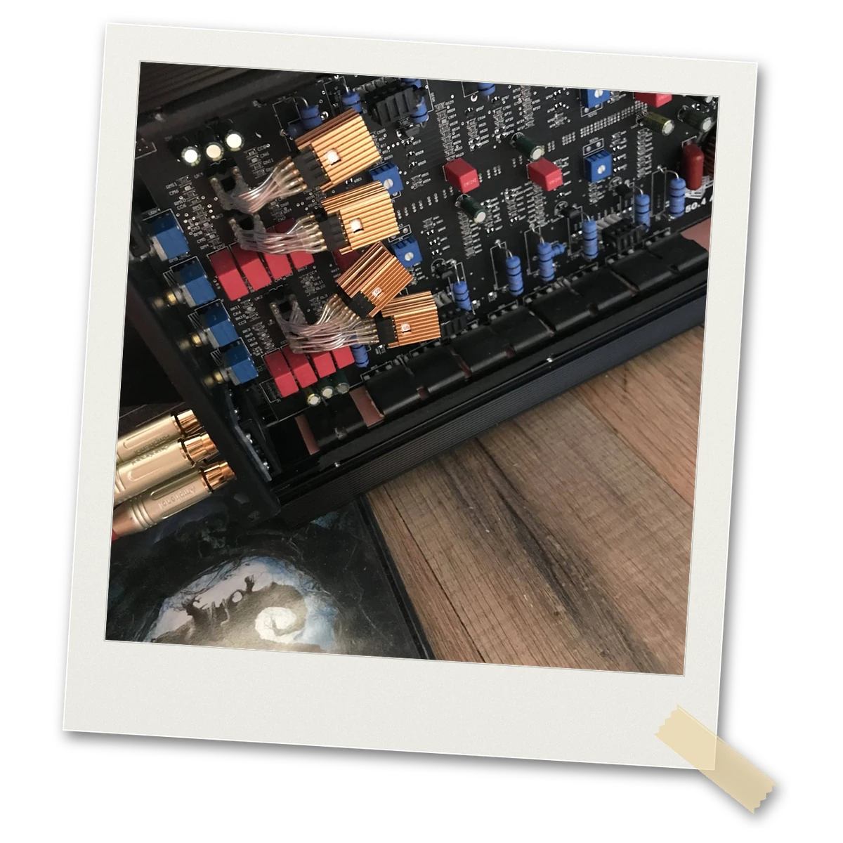 Troy Burson V7 Vivid Opamp with Zapco Z-150.4 AP